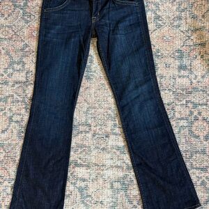 Hudson Jeans Dark Blue Flare Women's Jeans